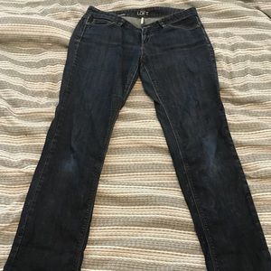 The Loft size 6 modern straight jeans
